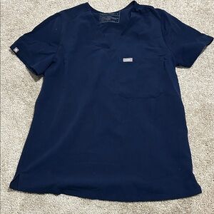 Figs navy Catarina top
